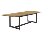 Geneve Extension Dining Table  Natural -