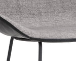 Mccoy Counter Stool - November Grey / Nightfall Black