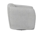 Garrison Swivel Lounge Chair - Liv Dove