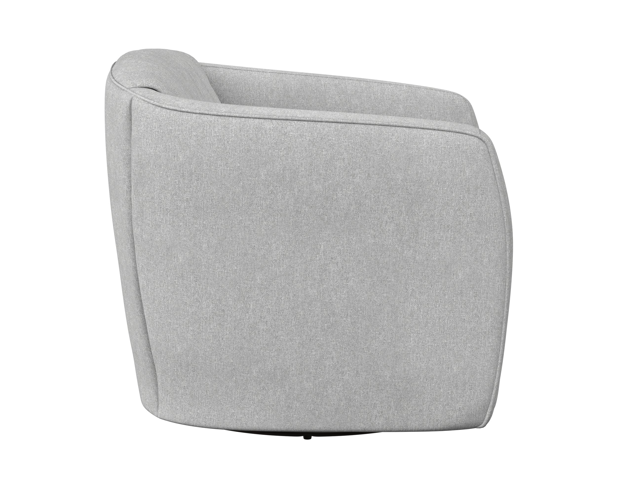 Garrison Swivel Lounge Chair - Liv Dove