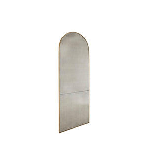 Gabby - Teno Arch Full-Length Mirror - Champagne, 80 in. H x 31 in. W x 0.75 in. D - SCH-170135