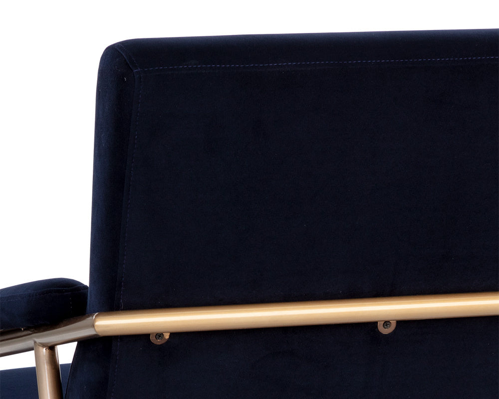 Tutti Lounge Chair - Abbington Navy