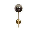 Izora Sconce - Brass  Smoke Grey Ombre