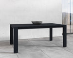 Lucerne Dining Table  Sterling Black -