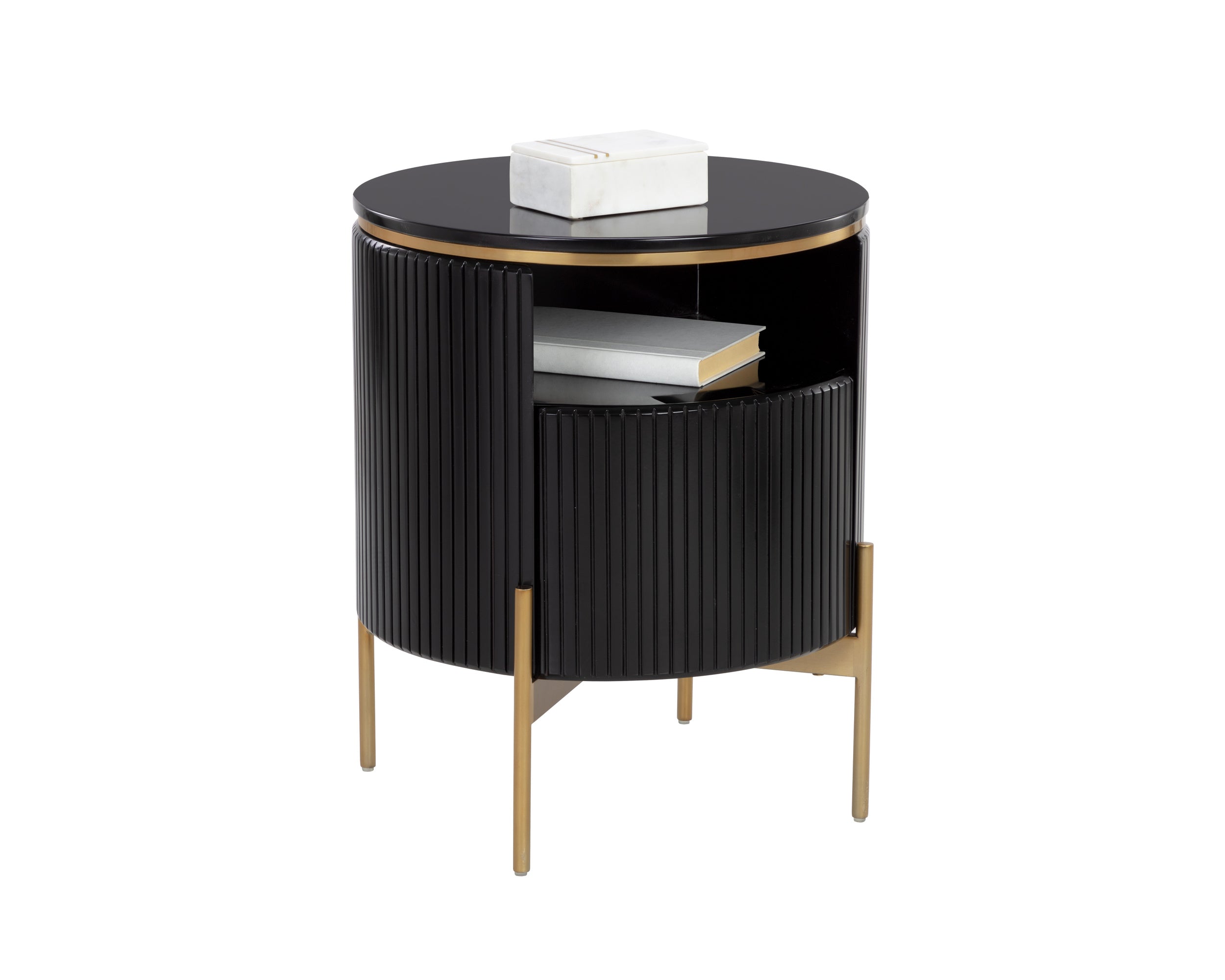 Paloma End Table - Black