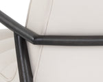 Lyric Lounge Chair - Vintage Vanilla Leather