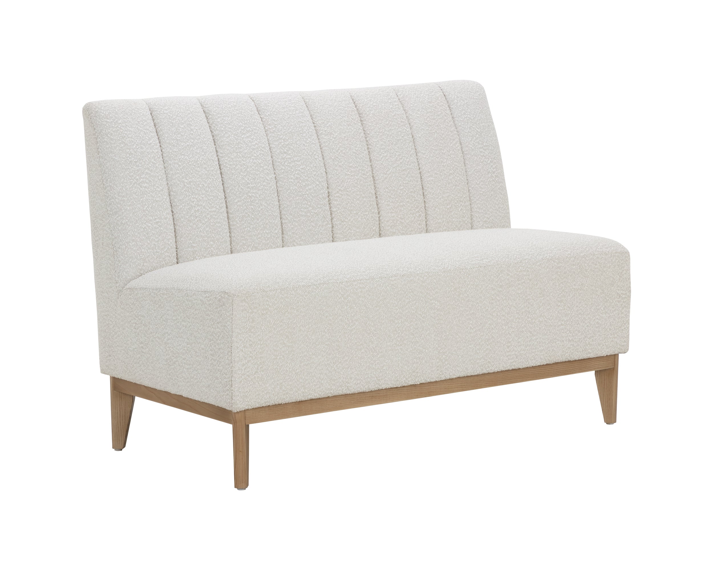Kosovo Banquette - Natural  Copenhagen White