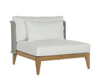 Ibiza Armless Chair - Natural  Stinson White