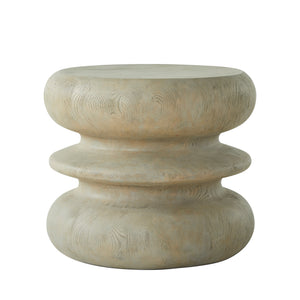 Gabby - Teva Resin Round Pedestal Coffee Table - Forest Black - SCH-175211