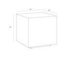 Frezco Side Table - Grey