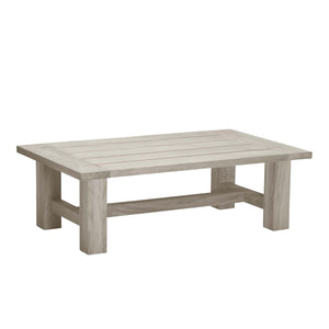 Summer Classics - Croquet Teak Rectangle Outdoor Slatted Coffee Table - 2841