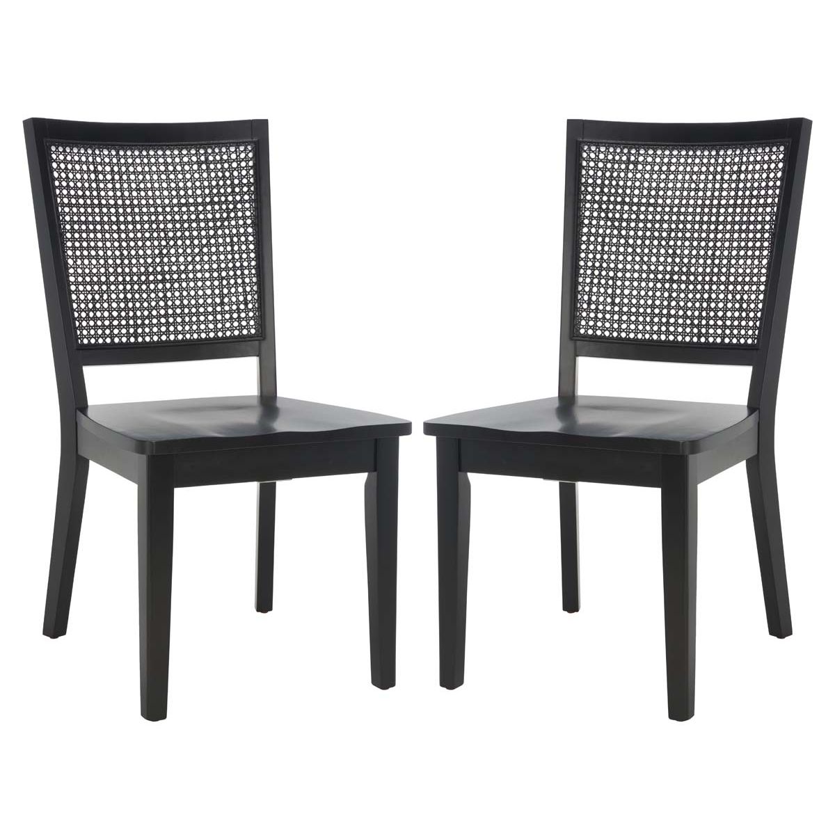 Safavieh Margo Dining Chair (Set of 2) , DCH1012 - Black
