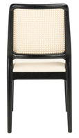 Safavieh Reinhardt Rattan Dining Chair, DCH8800 - White / Black