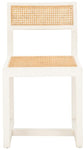 Safavieh Bernice Cane Dining Chair, DCH9502 - White/Natural