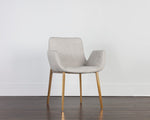 Lucano Dining Armchair - Belfast Heather Grey