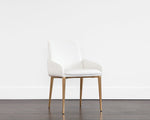 Carlo Dining Armchair - Gold  Dillon Snow