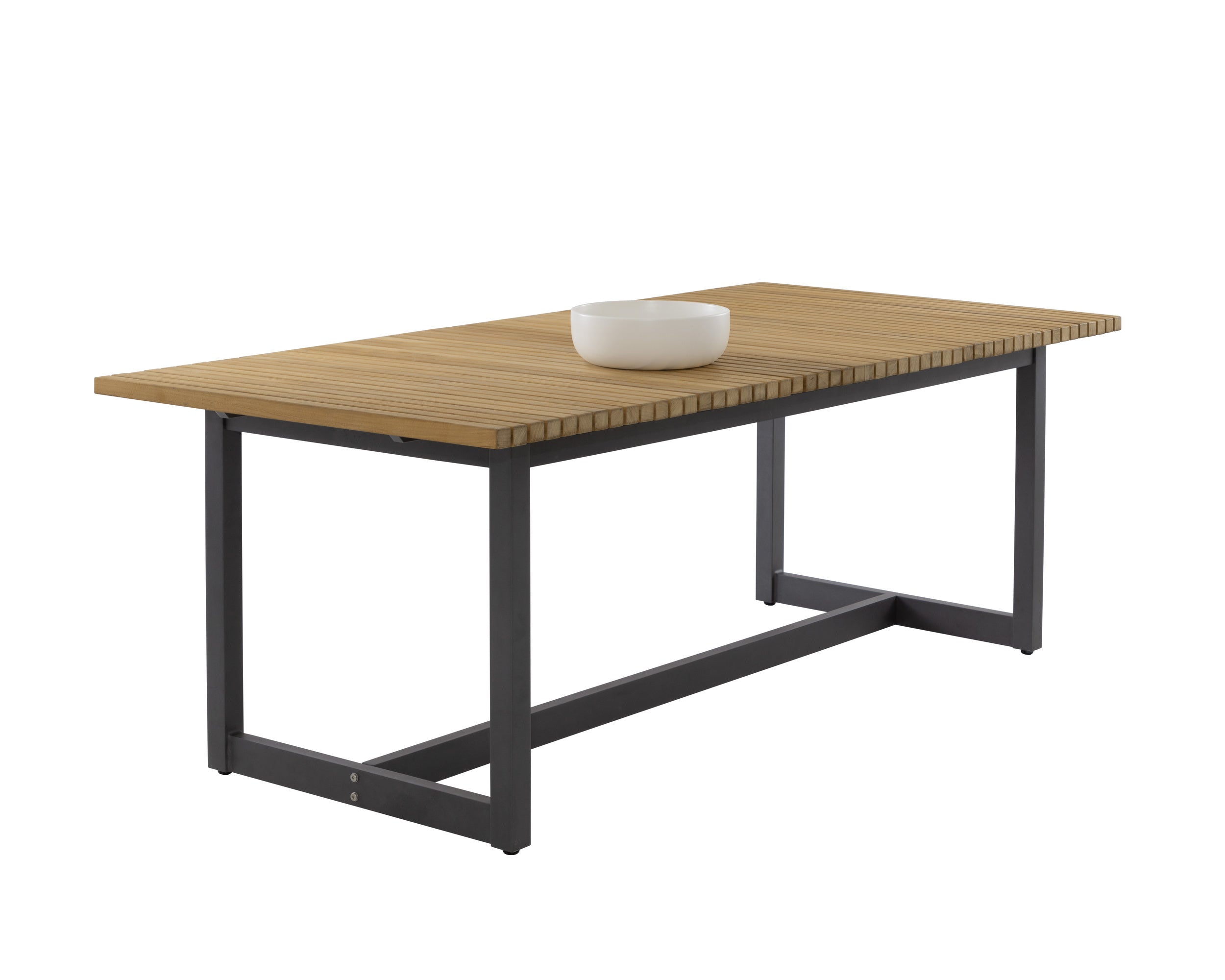 Geneve Extension Dining Table  Natural -