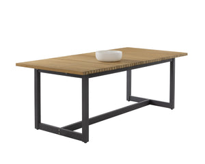 Sunpan Geneve Extension Dining Table  Natural