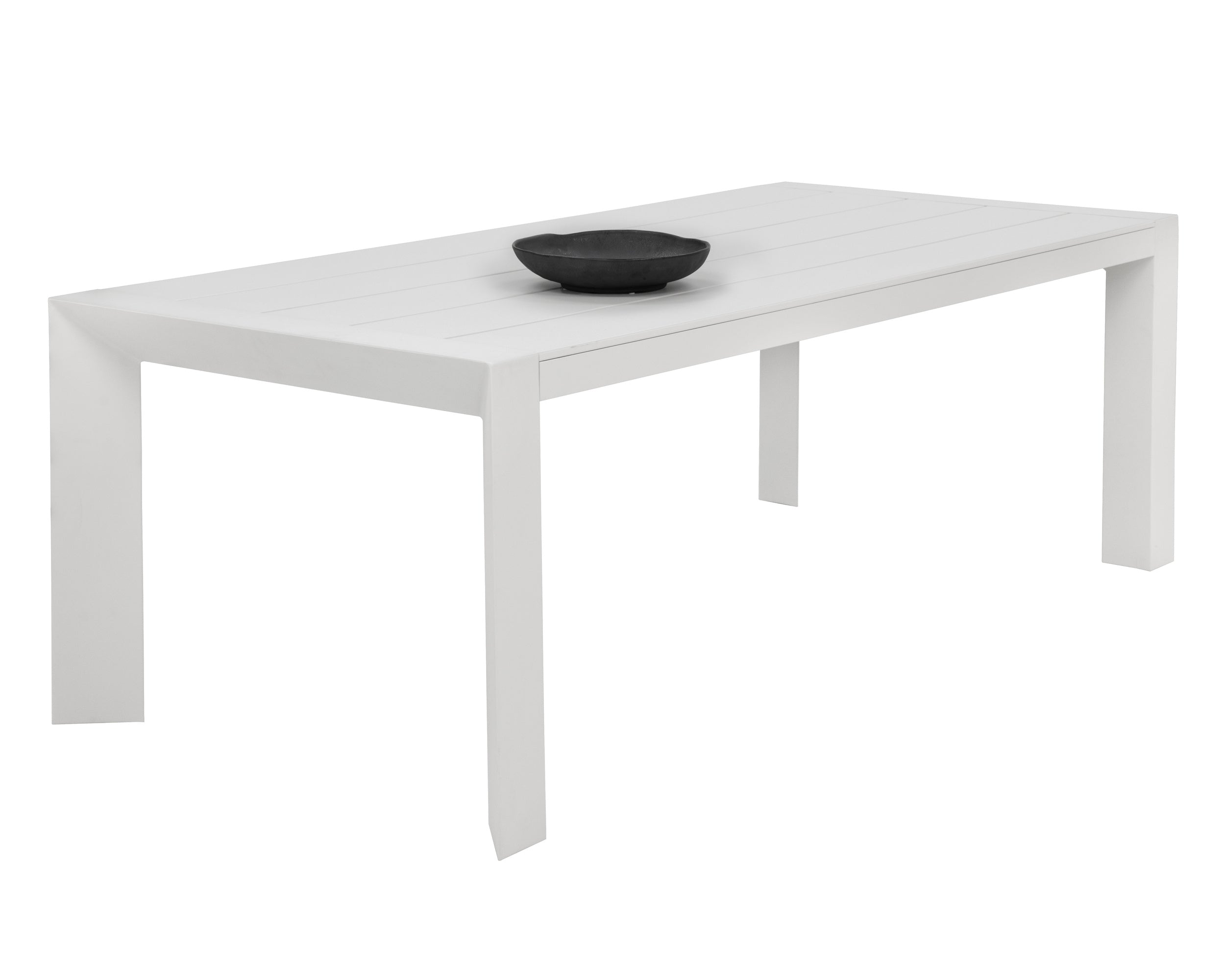 Merano Dining Table - 90"  White