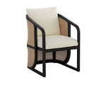 Palermo Dining Chair - Charcoal  Stinson Cream