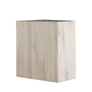 Gabby - Alistair Natural Spalted Wood Rectangle Side Table - SCH-175506