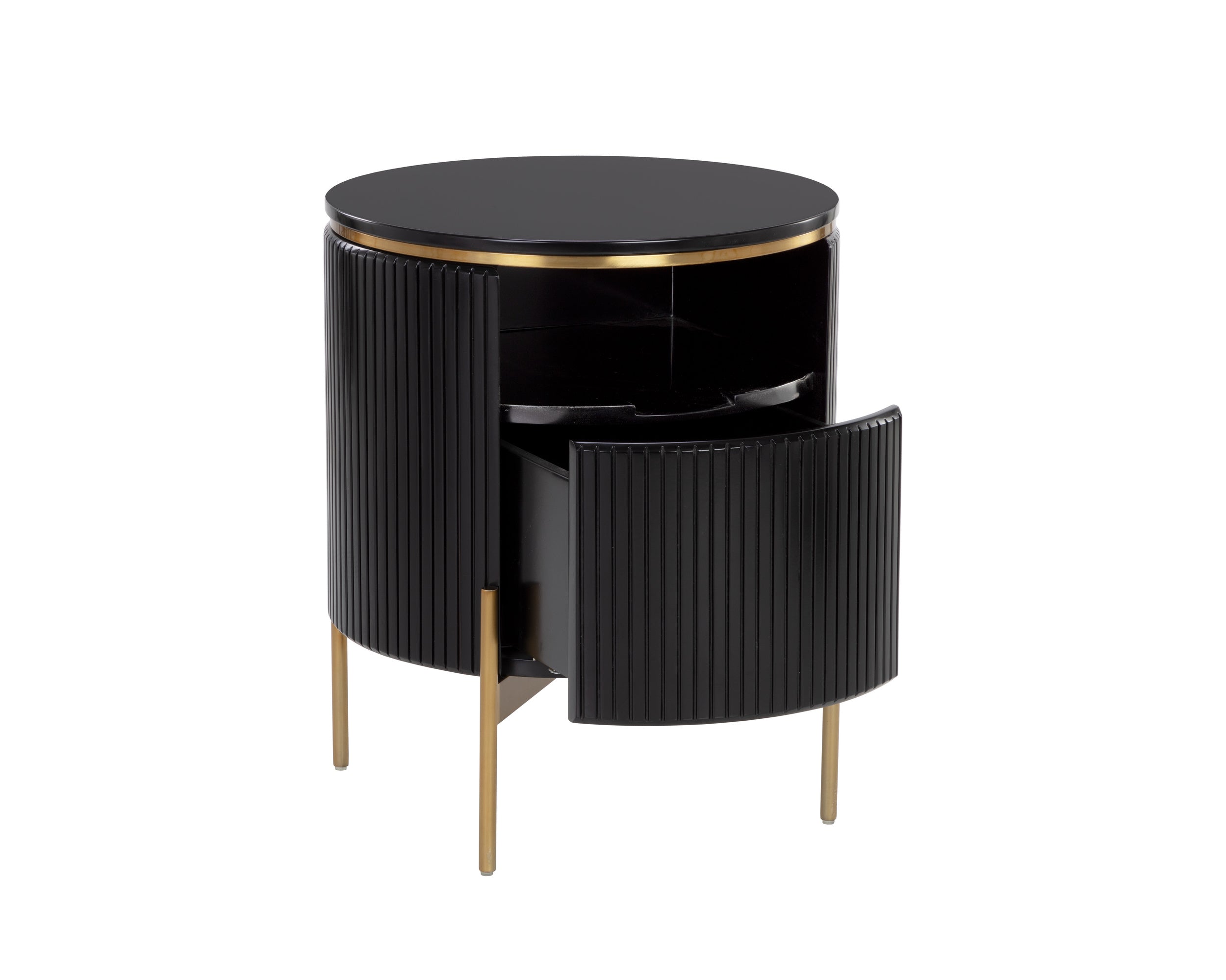Paloma End Table - Black