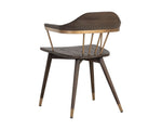 Demi Dining Chair - Distressed Brown