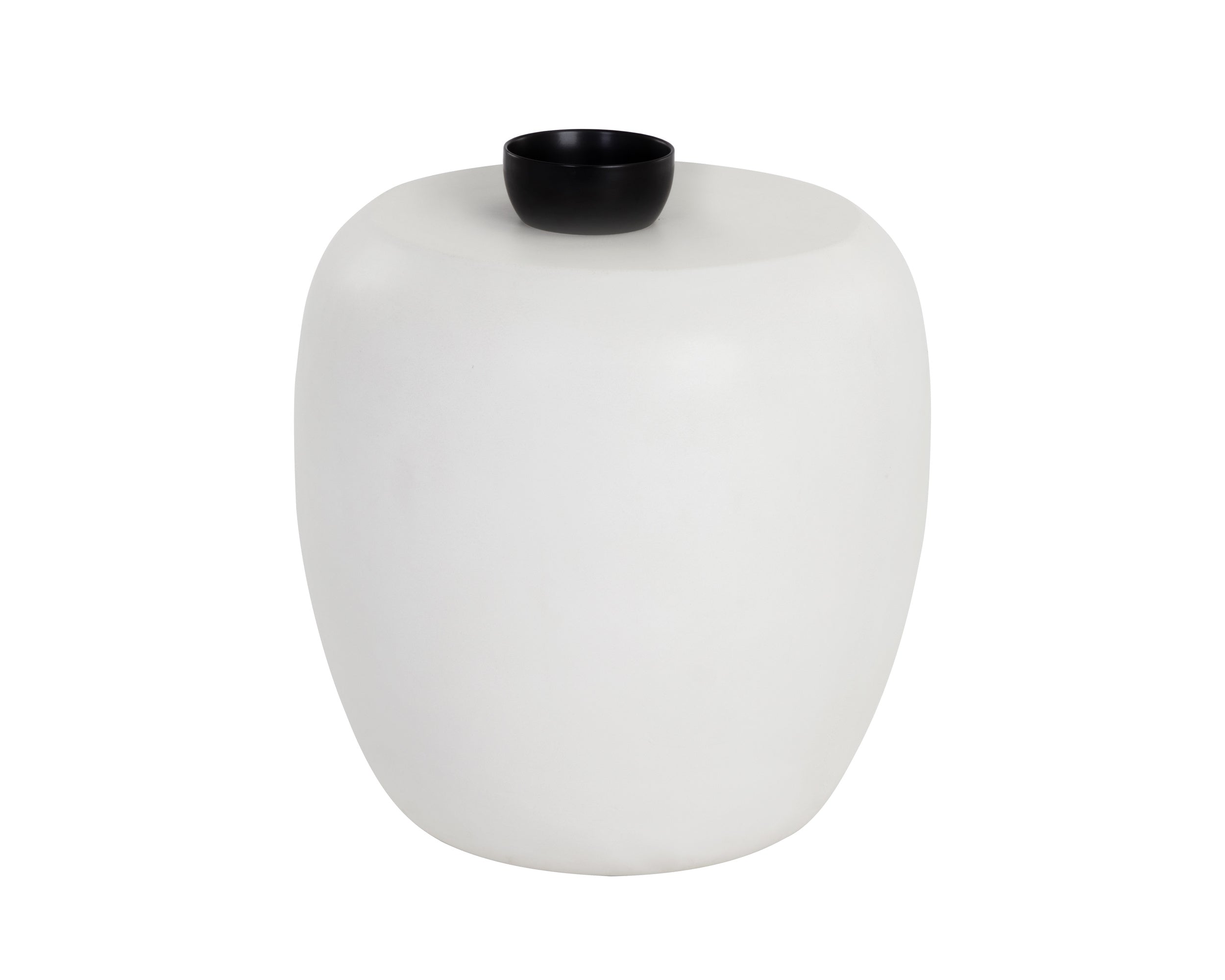 Iolite End Table - White