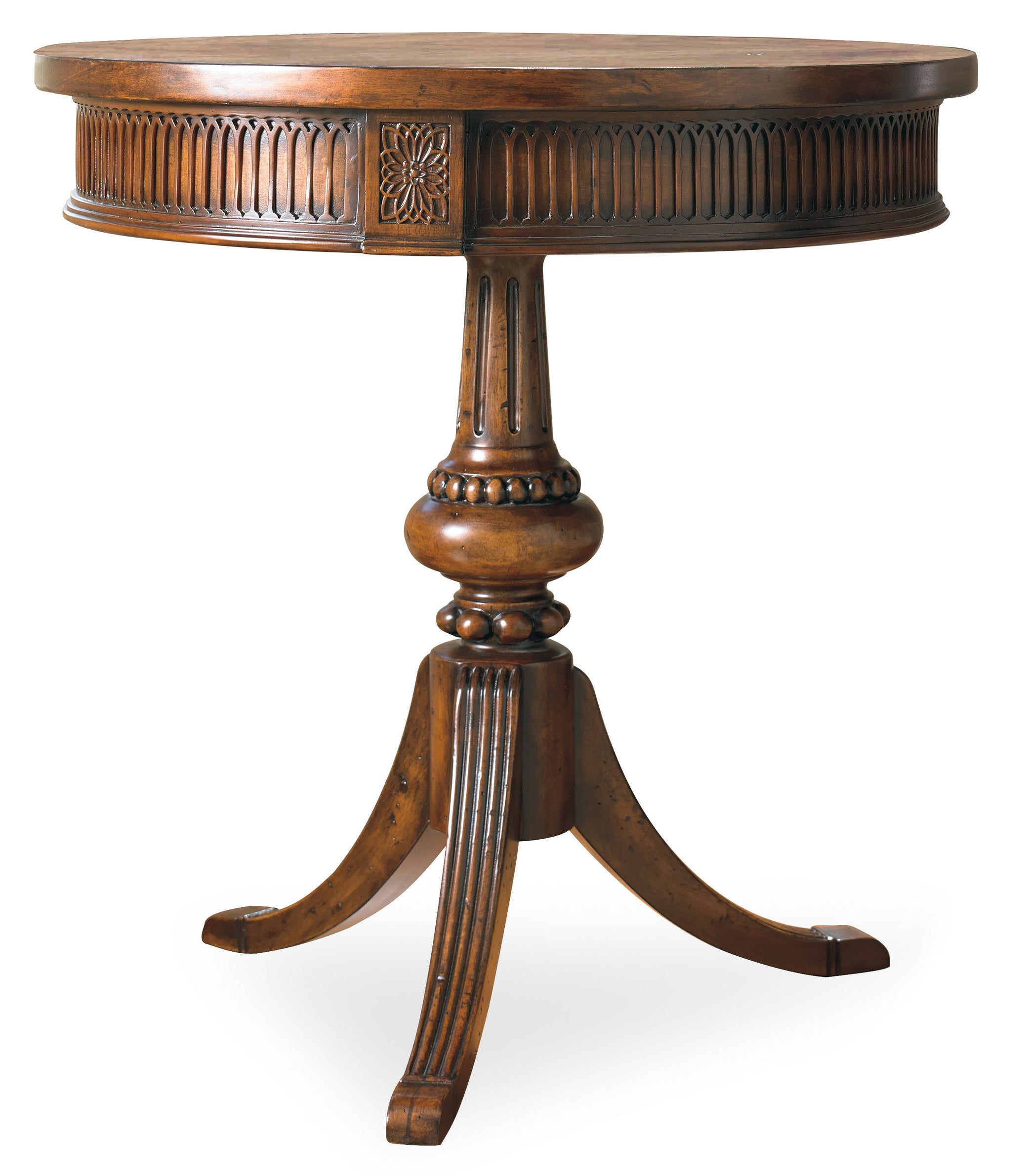 Round Pedestal Accent Table | Hooker Furniture - 500-50-828