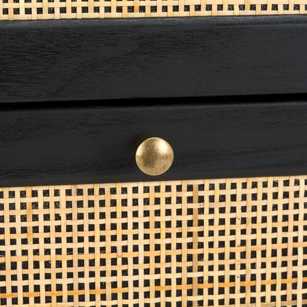 Safavieh Aino 6 Drawer Dresser, DRS9600 - Black