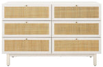 Safavieh Aino 6 Drawer Dresser, DRS9600 - White