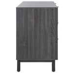 Safavieh Aino 6 Drawer Dresser, DRS9600 - Distressed Black