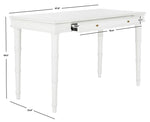 Safavieh Noely Modern Coastal Writing Desk , DSK3500 - White