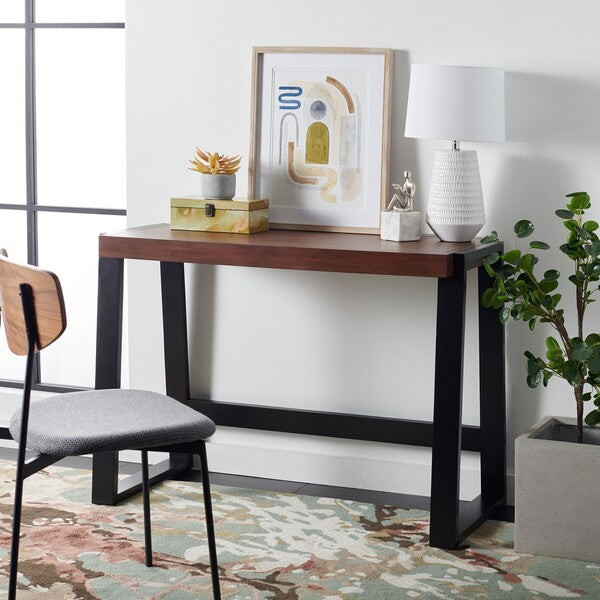 Safavieh Dennings Desk , DSK5006 - Walnut / Black