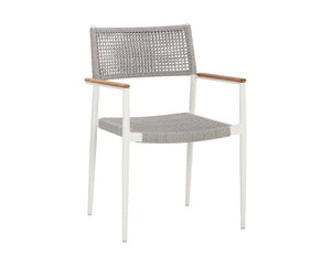 Sunpan Nava Stackable Dining Armchair