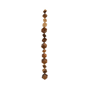 Phillips Collection - Dice Wall Art, Chamcha Wood, Natural - TH84084
