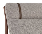 Elanor Lounge Chair - Walnut  Altro Cappuccino