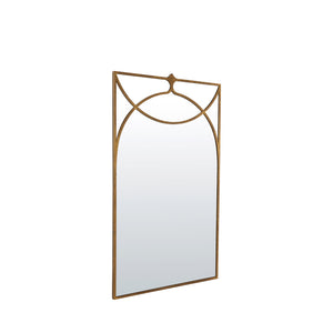 Gabby - Swan Rectangle Vanity Mirror - Gilded Gold - SCH-168095