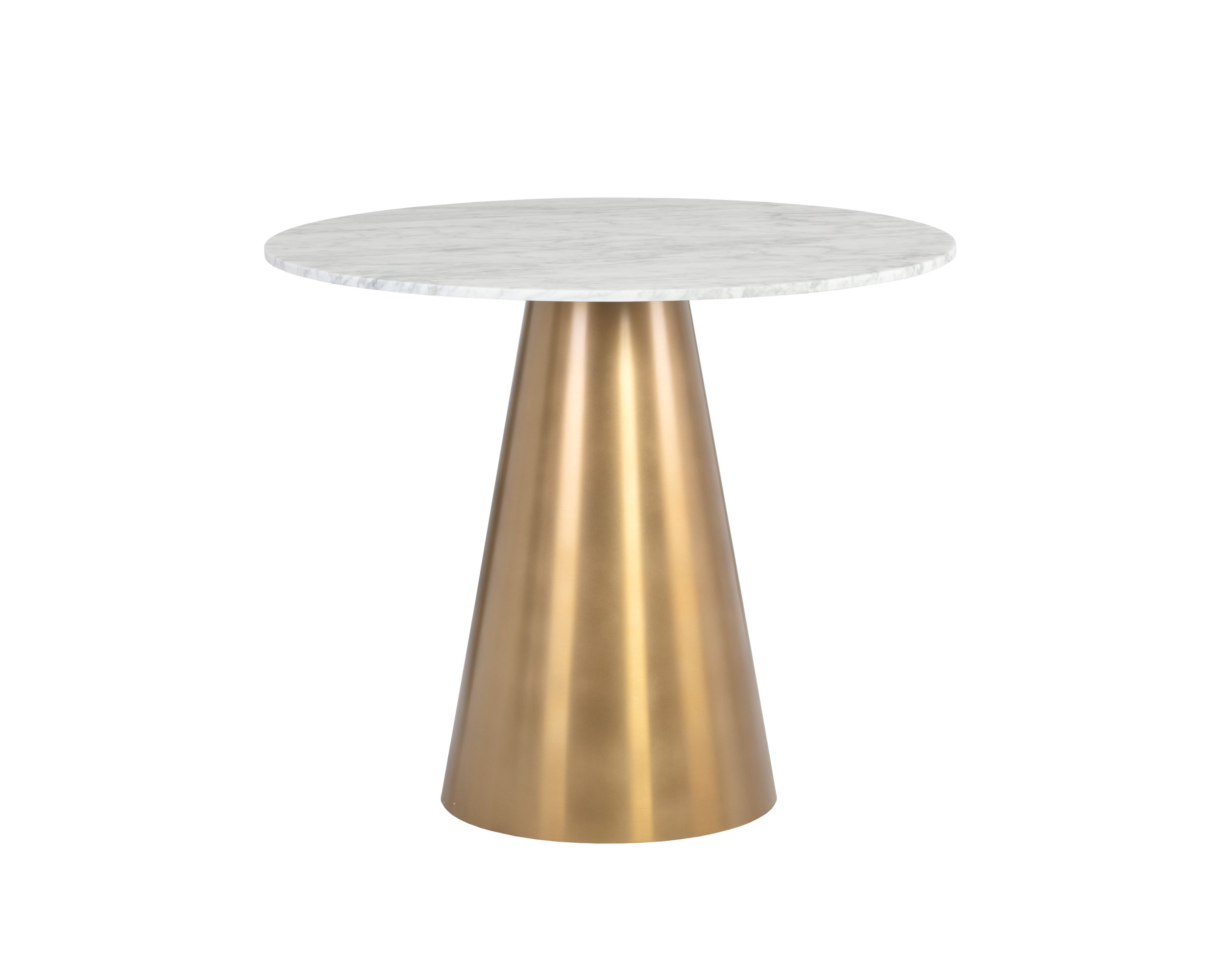 Damon Bistro Table - 35.5"  Gold
