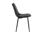 Drew Dining Chair - Black  Bravo Portabella
