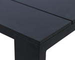 Lucerne Dining Table  Sterling Black -