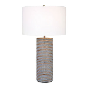 Uttermost Monolith Gray Table Lamp