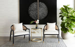 Kirsten Lounge Chair - Linoso Ivory