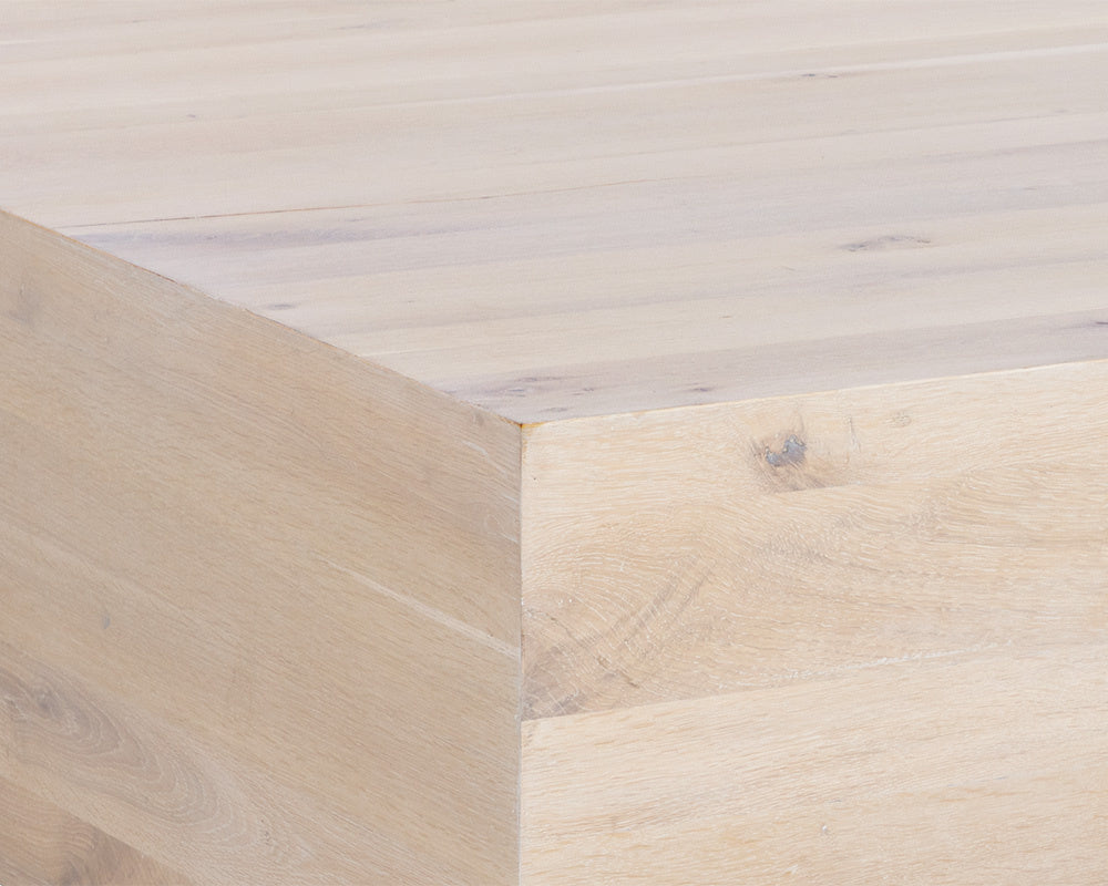 Frezco Coffee Table - Square  Light Oak