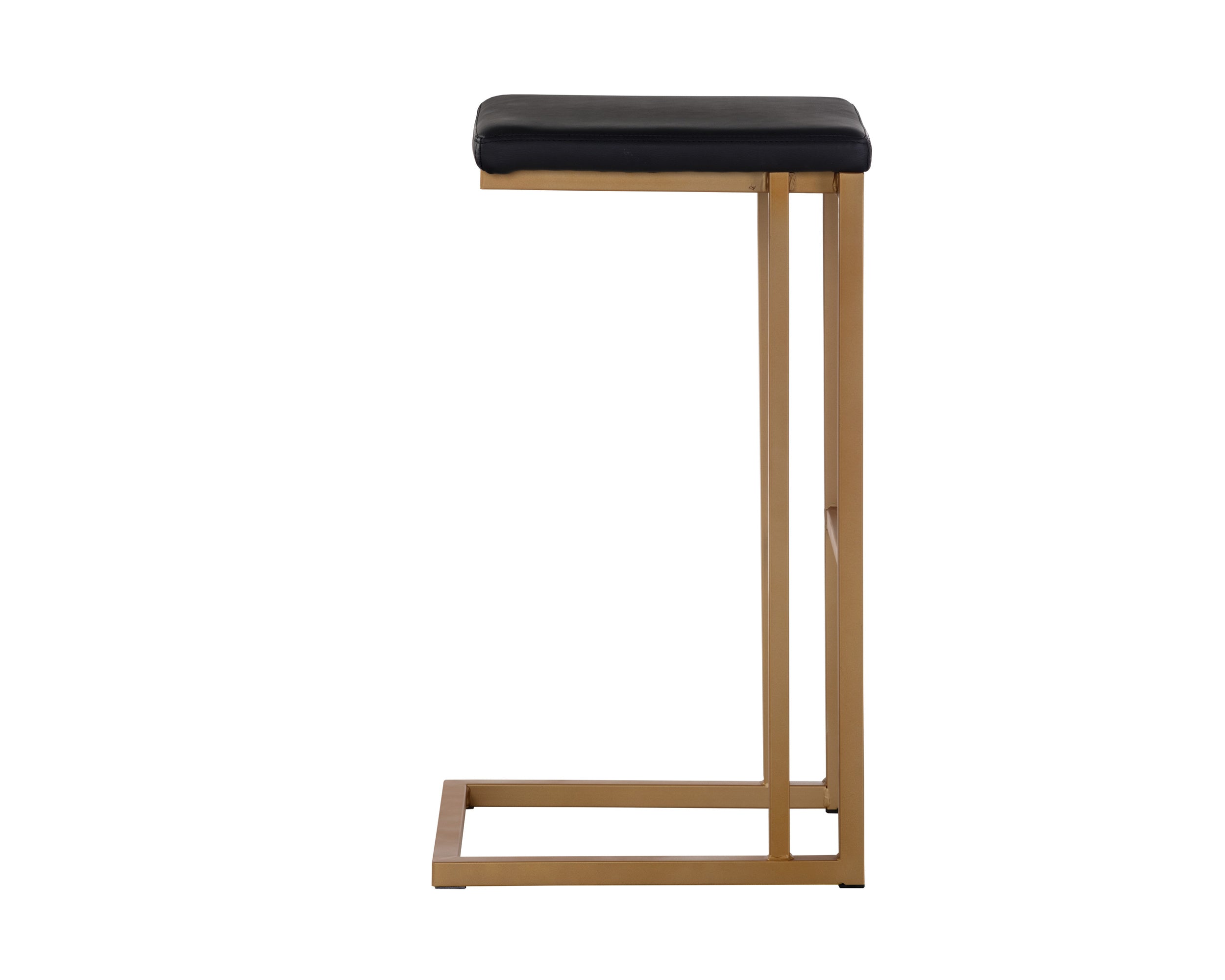 Boone Barstool - Champagne Gold  Onyx