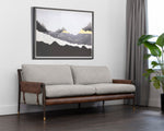Mauti Sofa - Brown  Vault Fog / Bravo Cognac