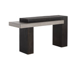 Herriot Console Table - Dark Brown / Grey