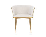 Caily Dining Armchair - Polo Club Muslin