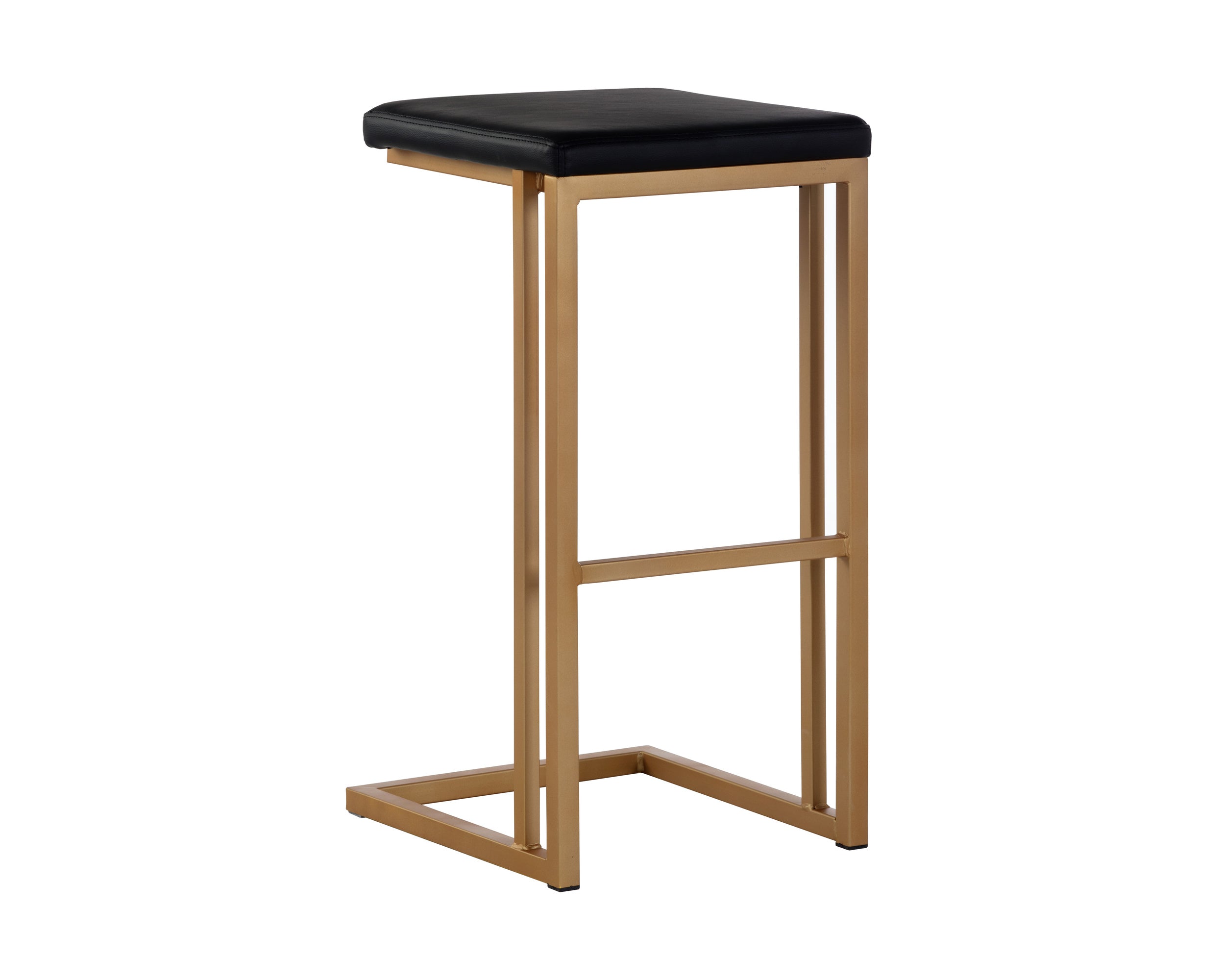 Boone Barstool - Champagne Gold  Onyx
