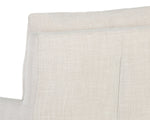 Glenrose Wheeled Dining Armchair - Effie Linen